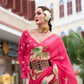Pure Georgette Saree with Exclusive Print - LaVante Fashion
