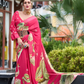 Pure Georgette Saree with Exclusive Print - LaVante Fashion
