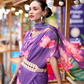 Pure Georgette Saree with Exclusive Print - LaVante Fashion