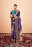 Lavante_Fashion_Pure_Paithani_silk_with_Zari_Weaving_10_4ef6b46a-e7d2-4448-a4a3-6d9d93ee8fbe - LaVante Fashion
