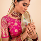 Elegant Pure Paithani Silk Woven with Timeless Zari
