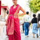 Heritage Zari Woven Pure Satin Silk Saree for Festive Elegance