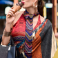 Pure Satin Shine with Signature Digital Prints Grace with a Twist - LaVante Fashion