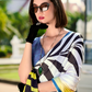 Pure Satin Shine with Signature Digital Prints Grace with a Twist - LaVante Fashion