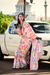 Pure Satin Shine with Signature Digital Prints Grace with a Twist - LaVante Fashion