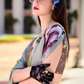 Pure Satin Shine with Signature Digital Prints Grace with a Twist - LaVante Fashion