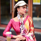 Pure Satin Shine with Signature Digital Prints Grace with a Twist - LaVante Fashion