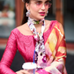 Pure Satin Shine with Signature Digital Prints Grace with a Twist - LaVante Fashion