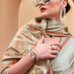Pure Satin Saree with Elegant Copper Zari Weaving - LaVante Fashion