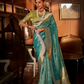 Pure Tissue Paithani Saree with Heavy Contrast - LaVante Fashion