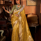 Pure Tissue Paithani Saree with Heavy Contrast - LaVante Fashion