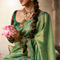Pure Tissue Saree with Beaufort Multicolored Lace - LaVante Fashion