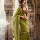 Pure Tissue Saree with Beaufort Multicolored Lace - LaVante Fashion