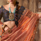 Pure Tissue Saree with Beaufort Multicolored Lace - LaVante Fashion