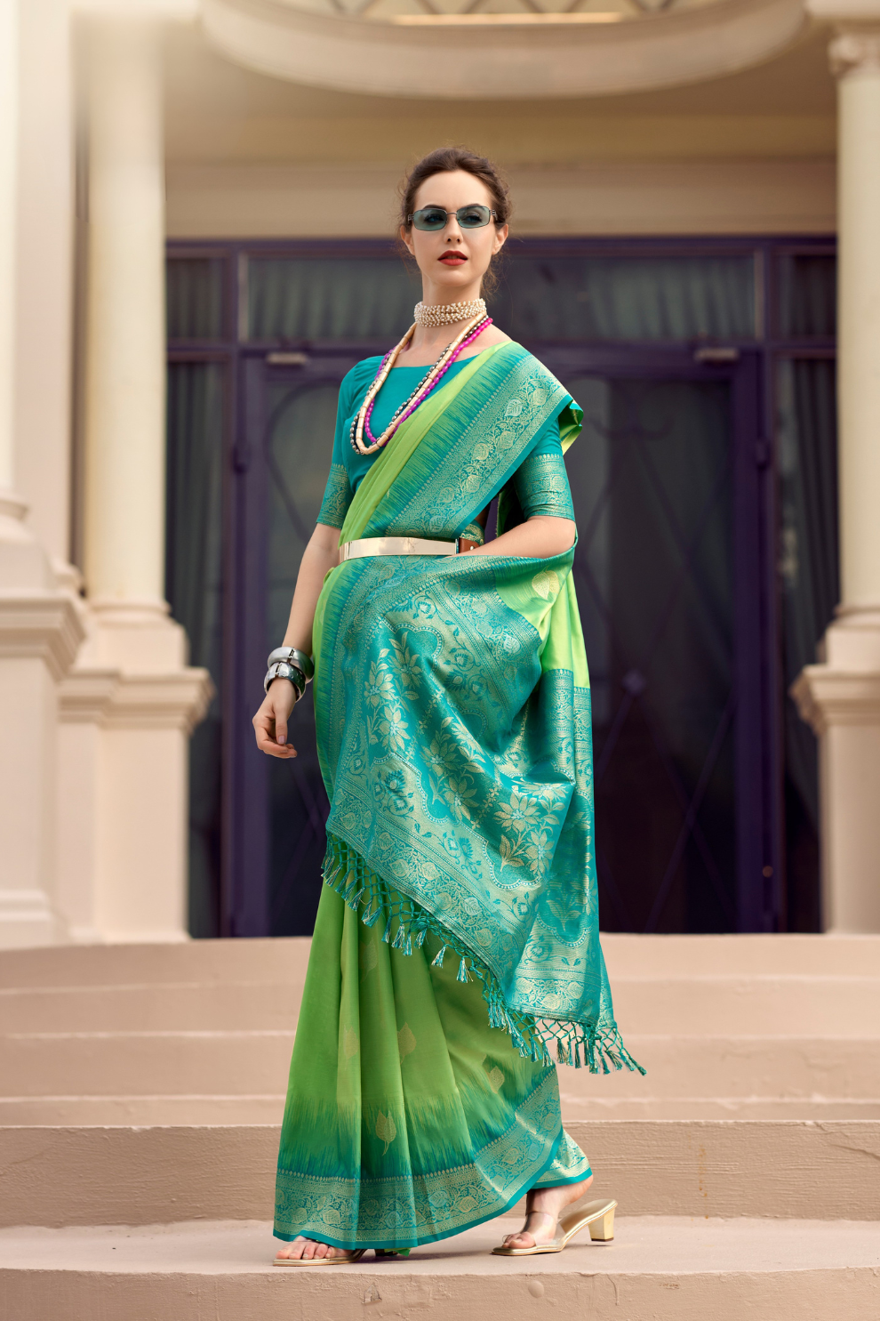Pure Touch Soft Silk with Zari Weaving - LaVante Fashion