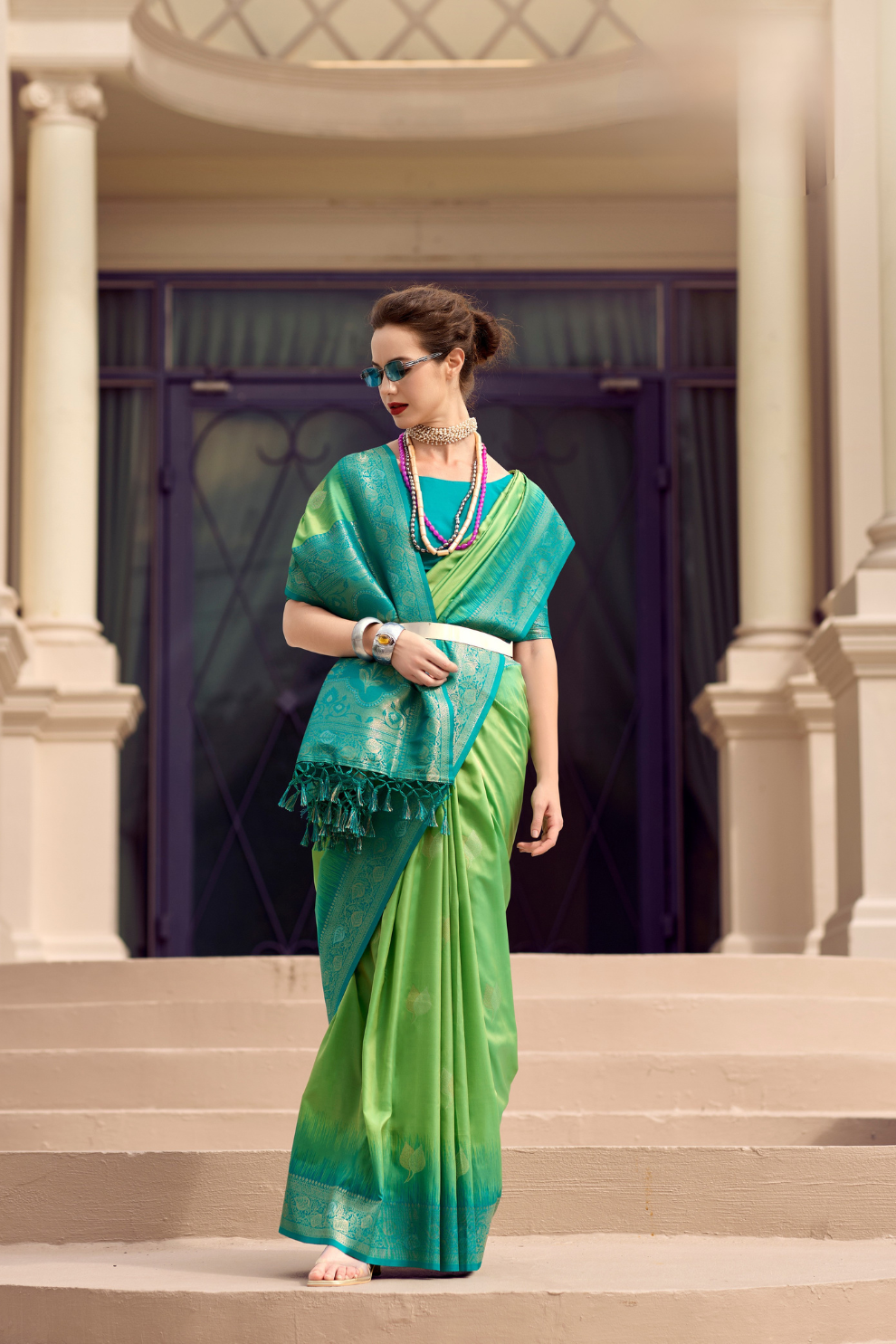 Pure Touch Soft Silk with Zari Weaving - LaVante Fashion