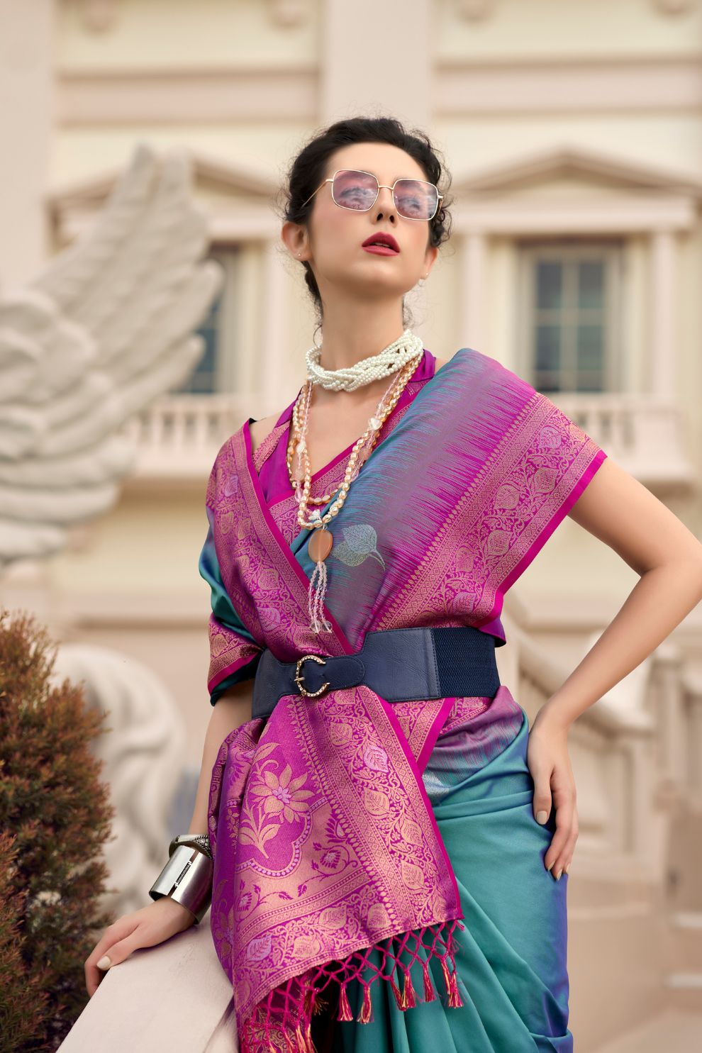 Pure Touch Soft Silk with Zari Weaving - LaVante Fashion