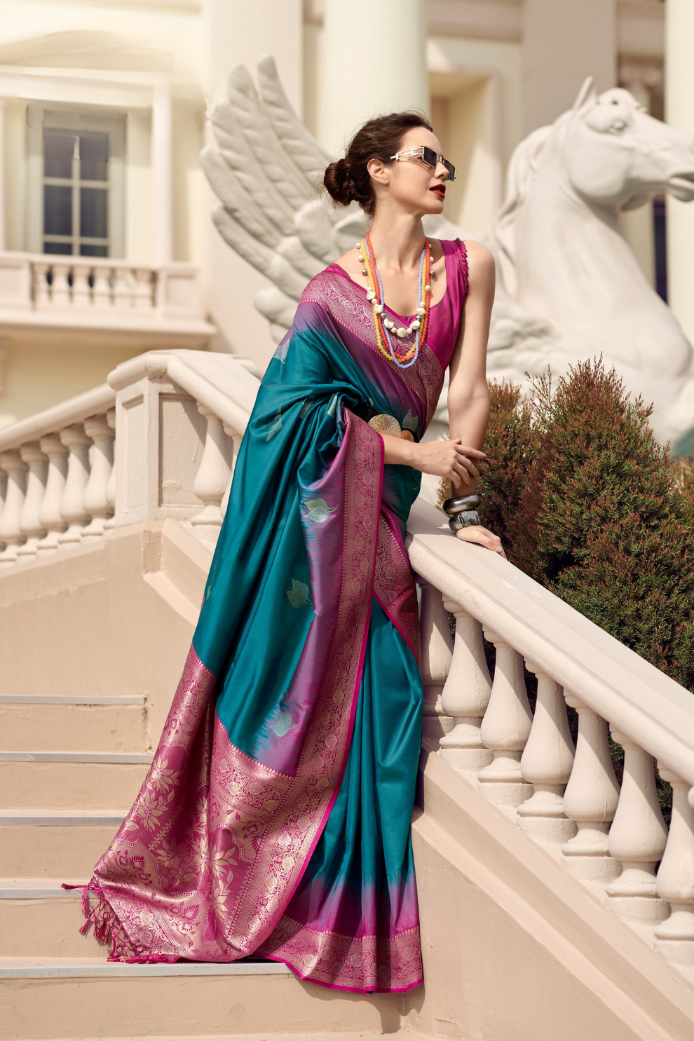 Pure Touch Soft Silk with Zari Weaving - LaVante Fashion