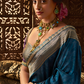 Soft Banarasi Silk Saree with Fancy Fabric - LaVante Fashion