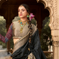 Soft Banarasi Silk Saree with Fancy Fabric - LaVante Fashion