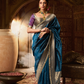 Soft Banarasi Silk Saree with Fancy Fabric - LaVante Fashion
