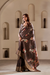 Soft Dola Silk with Foil Print and Dusty Color Matching - LaVante Fashion