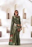 Lavante_Fashion_Soft_Dola_Silk_With_Foil_Print_Dusty_Color_Matching_1 - LaVante Fashion