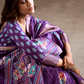Soft Dola Silk with Foil Print and Dusty Color Matching - LaVante Fashion