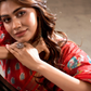Soft Dola Silk with Foil Print and Dusty Color Matching - LaVante Fashion