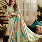 Elegant Soft Silk with Flowing Watercolor Print Design - LaVante Fashion