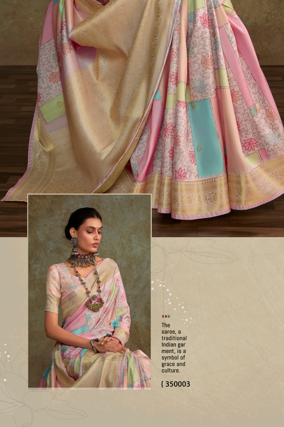 Elegant Soft Silk with Flowing Watercolor Print Design - LaVante Fashion