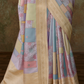 Elegant Soft Silk with Flowing Watercolor Print Design - LaVante Fashion