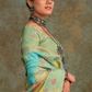 Elegant Soft Silk with Flowing Watercolor Print Design - LaVante Fashion