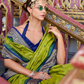Tusser Handloom Silk Saree with Zari Weaving Border and Patola Weaved - LaVante Fashion