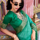 Tusser Handloom Silk Saree with Zari Weaving Border and Patola Weaved - LaVante Fashion