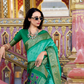Tusser Handloom Silk Saree with Zari Weaving Border and Patola Weaved - LaVante Fashion