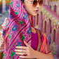 Tusser Handloom Silk Saree with Zari Weaving Border and Patola Weaved - LaVante Fashion