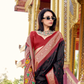 Tusser Handloom Silk Saree with Zari Weaving Border and Patola Weaved - LaVante Fashion