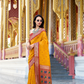 Tusser Handloom Silk Saree with Zari Weaving Border and Patola Weaved - LaVante Fashion