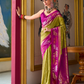 Pure Banarasi Soft Silk Saree with Traditional Weaving - LaVante Fashion