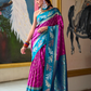 Pure Banarasi Soft Silk Saree with Traditional Weaving - LaVante Fashion