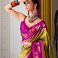 Pure Banarasi Soft Silk Saree with Traditional Weaving - LaVante Fashion