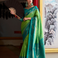 Pure Banarasi Soft Silk Saree with Traditional Weaving - LaVante Fashion