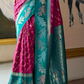 Pure Banarasi Soft Silk Saree with Traditional Weaving - LaVante Fashion