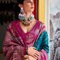 Pure Banarasi Soft Silk Saree with Traditional Weaving - LaVante Fashion