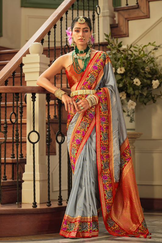 Traditional Banarasi Silk Saree for Bridal Occasions
