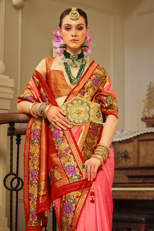 Traditional Banarasi Silk Saree for Bridal Occasions