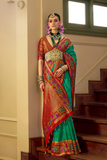 Lavante_Fashion_Zari_Weaving_Banarasi_Silk_Saree_With_Blouse_25 - LaVante Fashion