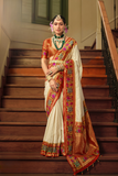 Lavante_Fashion_Zari_Weaving_Banarasi_Silk_Saree_With_Blouse_5 - LaVante Fashion