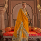 Modern Art-Inspired Digital Print Viscose Silk Saree